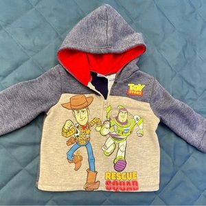 Disney’s Pixar Toy Story half zip hoodie 2t